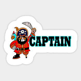 I'm the Captain Sticker